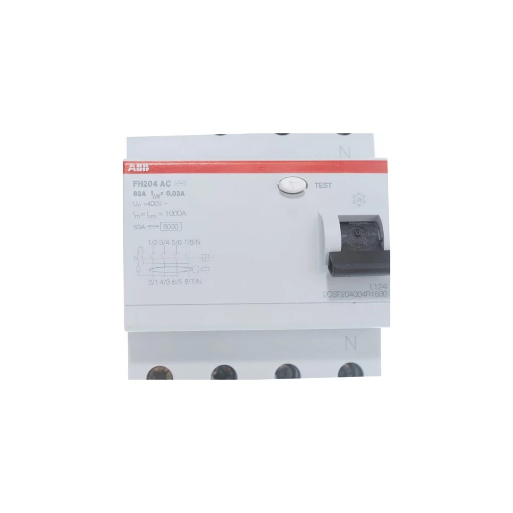 УЗО ABB FH204 4P 63А тип AC 30 мА (2CSF204004R1630)