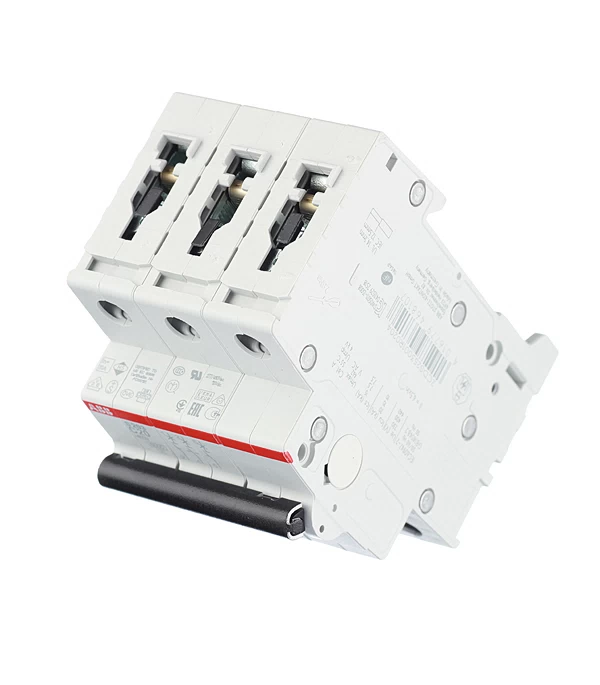 Автоматический выключатель модульный ABB S203 3P 20А тип C 6 кА 400 В (2CDS253001R0204)