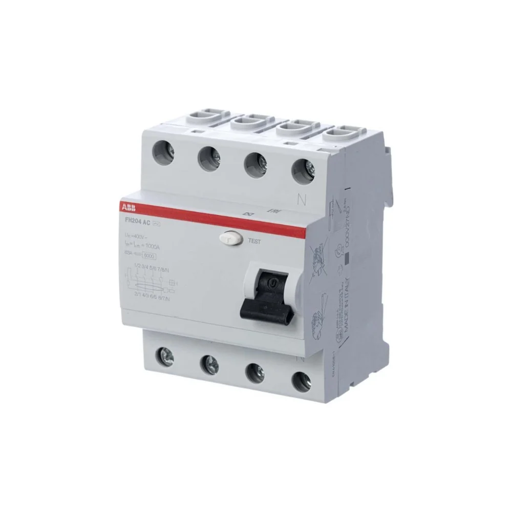 УЗО ABB FH204 4P 63А тип AC 30 мА (2CSF204004R1630)