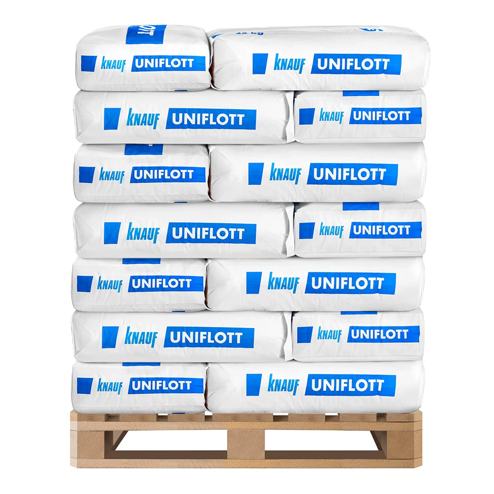 Шпаклевка гипсовая Knauf Унифлот высокопрочная 25 кг
