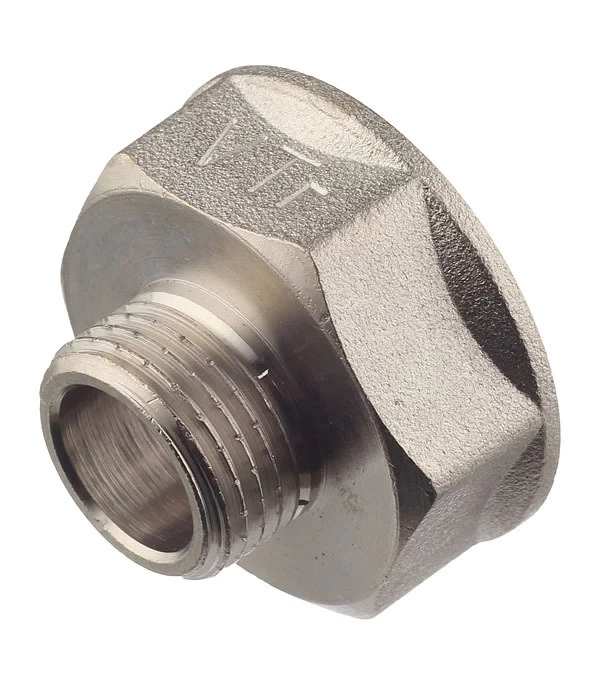 Переходник Valtec 1 ВР(г) х 1/2 НР(ш) латунный (VTr.592.N.0604)