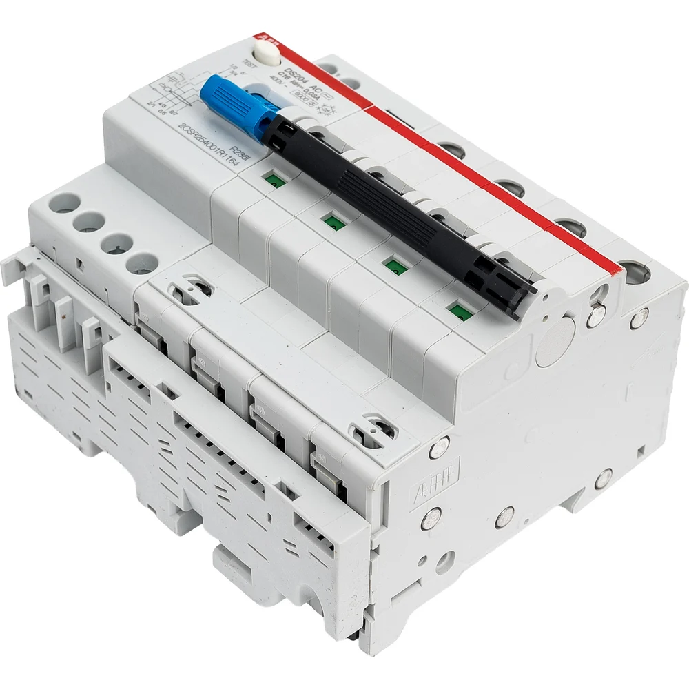 Дифавтомат ABB DS204 4P 16А тип AC хар. C 30 мА (2CSR254001R1164)
