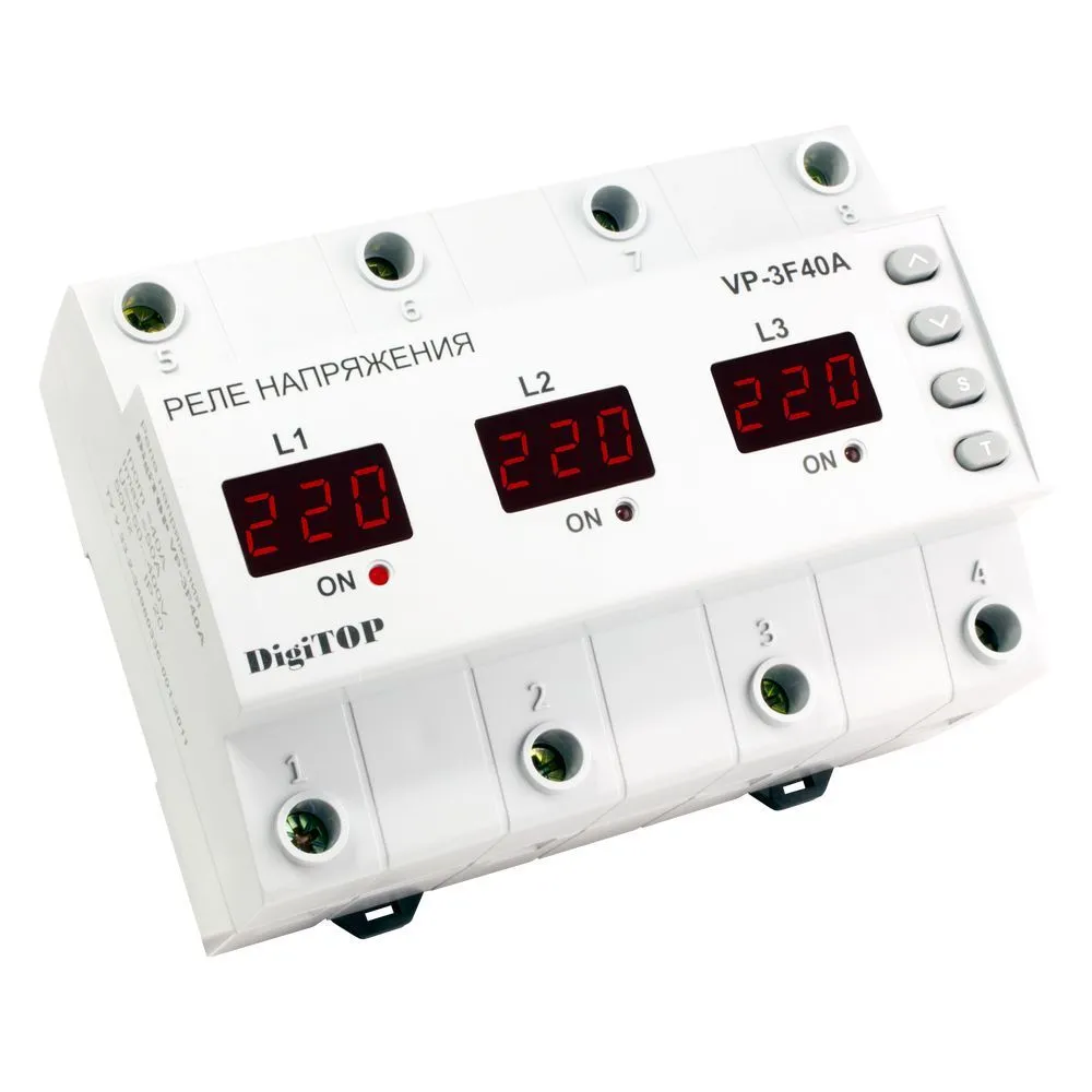 Реле напряжения Digitop Vp 3F40A