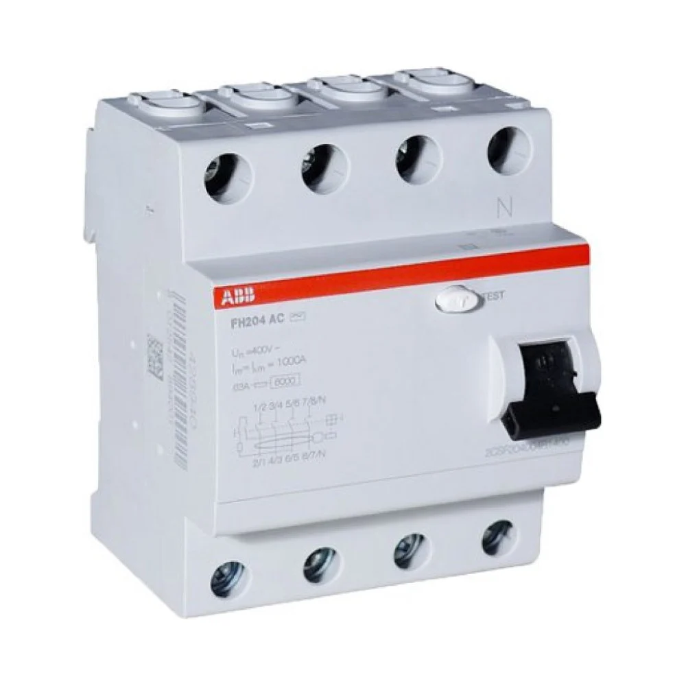 УЗО ABB FH204 4P 40А тип AC 30 мА (2CSF204004R1400)
