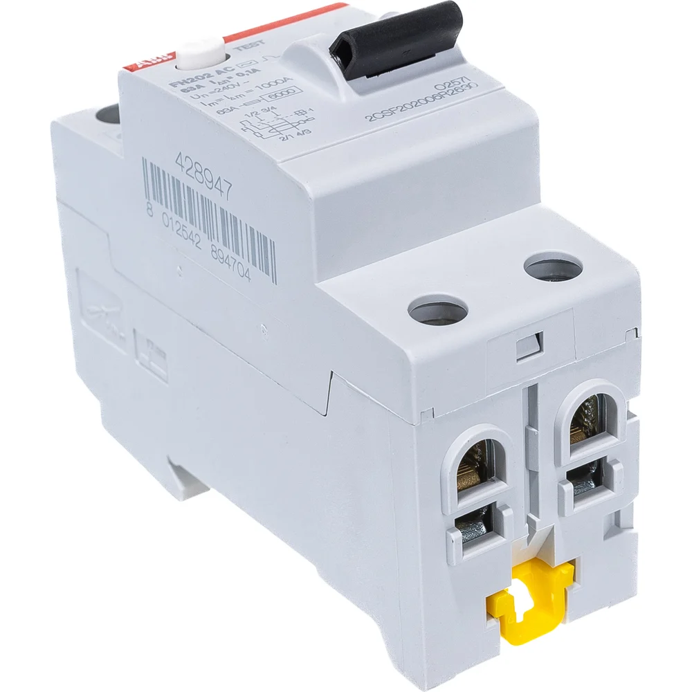 УЗО ABB FH202 2P 63А тип AC 100 мА (2CSF202006R2630)