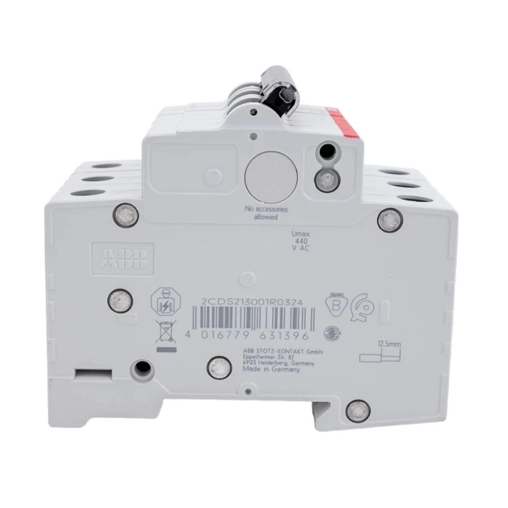Автоматический выключатель модульный ABB SH203 3P 32А тип C 6 кА 400 В (2CDS213001R0324)