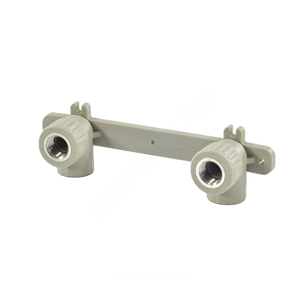 Планка монтажная PP-R серая Дн 20х1/2" ВР под смеситель VALFEX 10124020Г