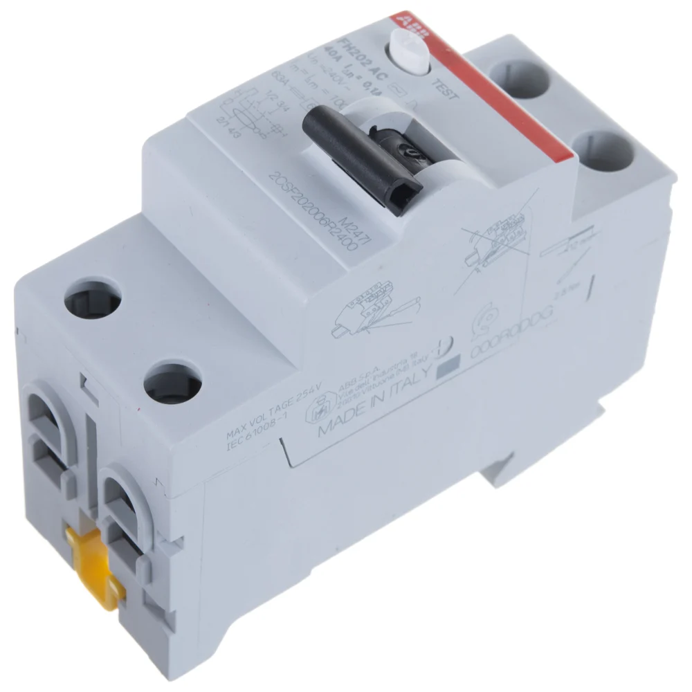УЗО ABB FH202 2P 40А тип AC 100 мА (2CSF202006R2400)
