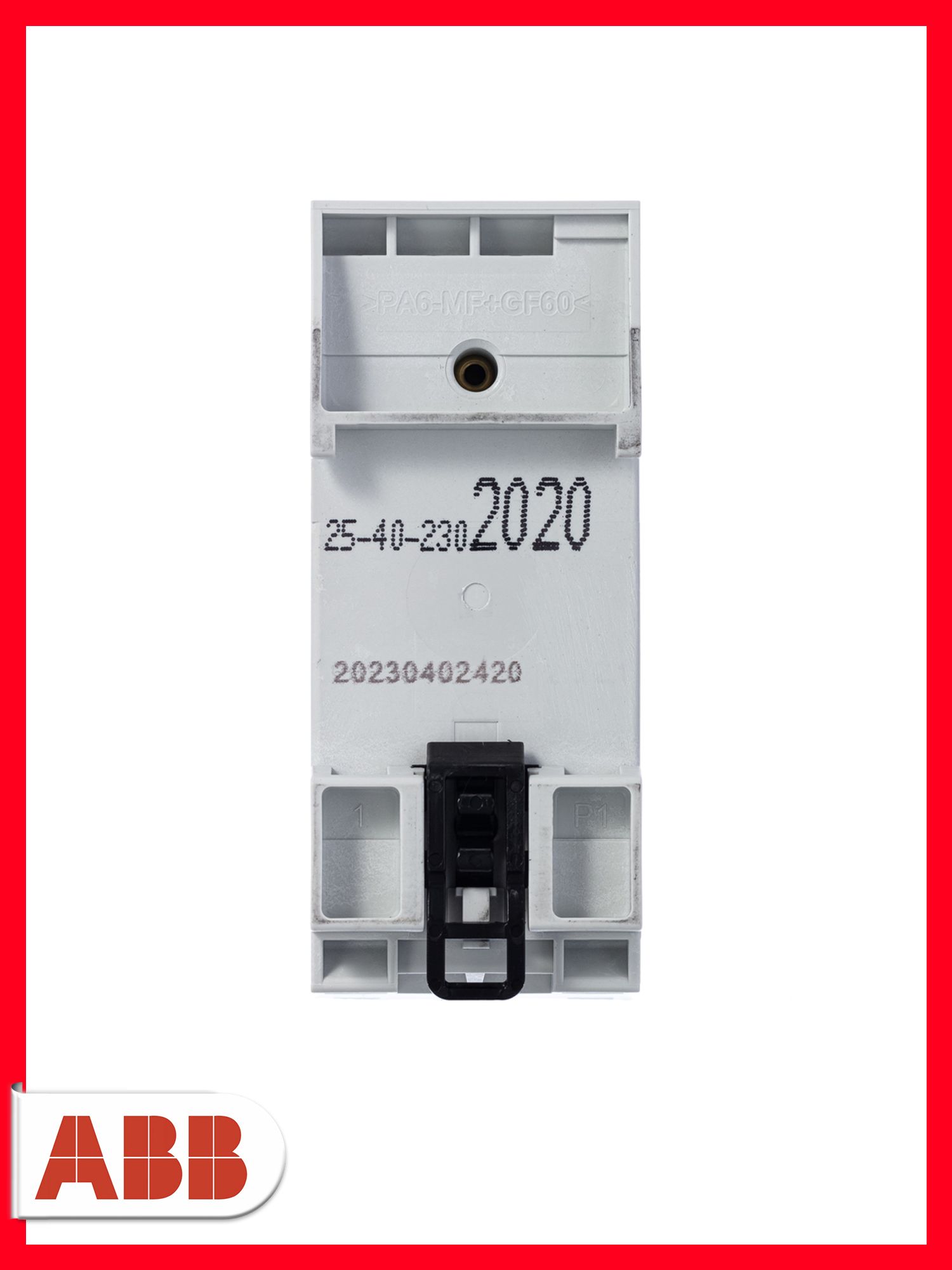 Модульный контактор ABB ESB25-40N-06, 25А 4НО, катушка 230B 1SAE231111R0640