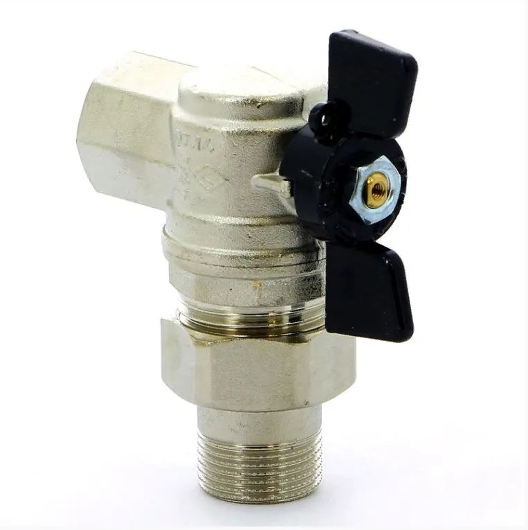 Кран угловой 3/4" Bugatti Oregon 594 американка 3/4", шаровой кран