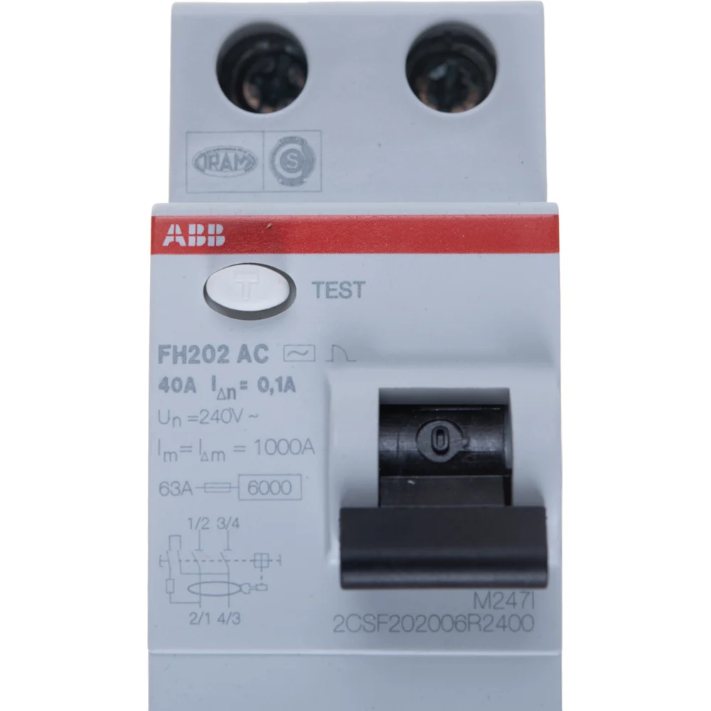 УЗО ABB FH202 2P 40А тип AC 100 мА (2CSF202006R2400)