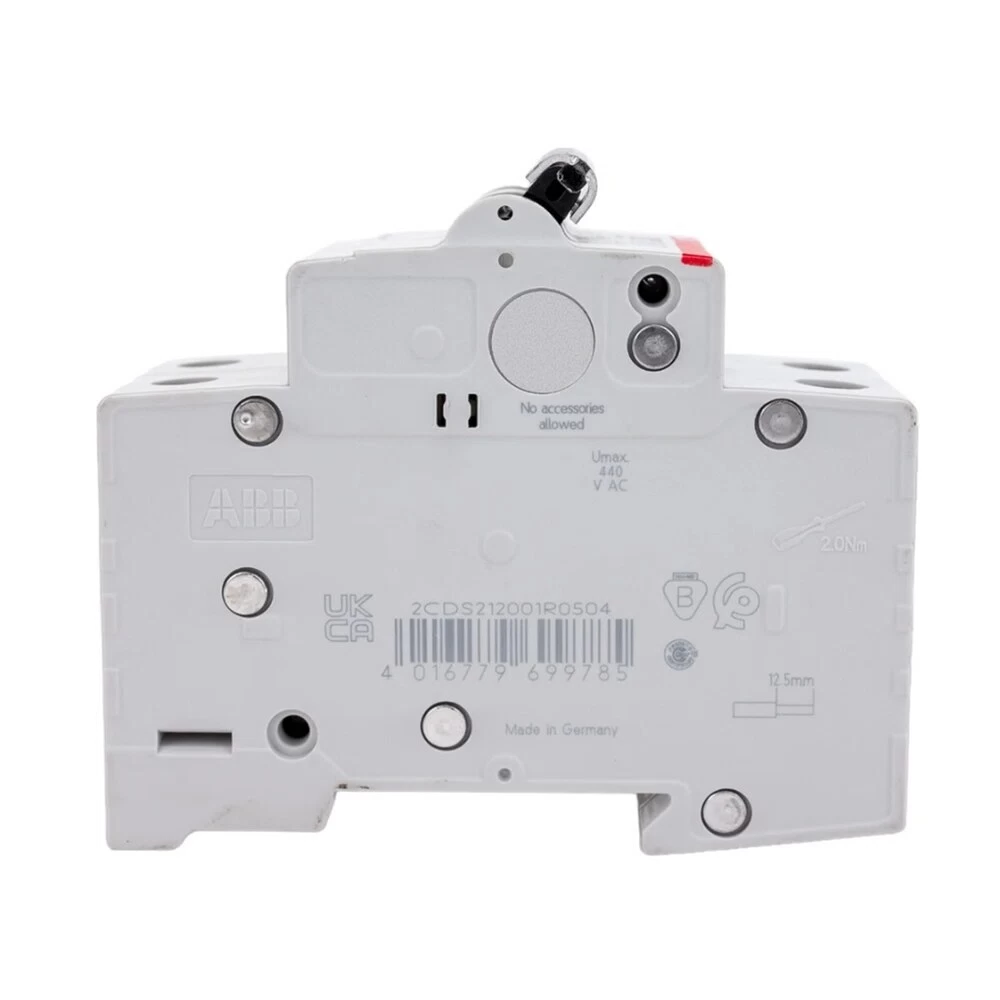Автоматический выключатель модульный ABB SH202 2P 50А тип C 6 кА 400 В (2CDS212001R0504)