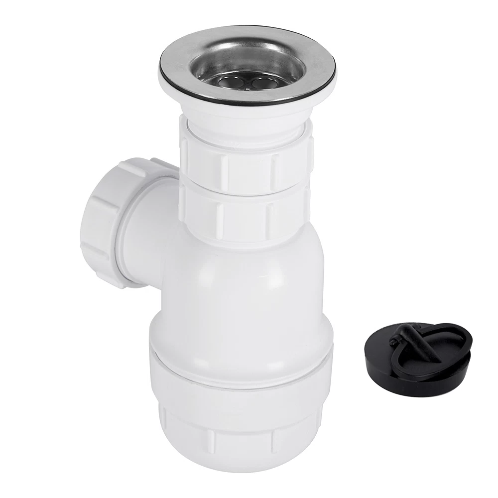 Сифон для раковины и мойки McAlpine 1 1/2х40 мм с выпуском d70 мм (MRSK2)