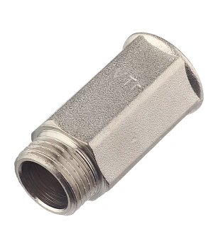 Удлинитель Valtec 40 мм х 1/2 ВР(г) х 1/2 НР(ш) латунный (VTr.197.N.0440)