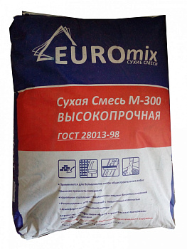 Пескобетон М-300 Евромикс, 40 кг