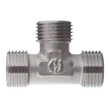 Тройник Stout 1/2 НР(ш) х 1/2 НР(ш) х 1/2 НР(ш) латунный (SFT-0018-121212)