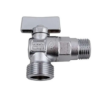 Кран для Стиральной Машины BUGATTI (Угловой) 1/2"-3/4"