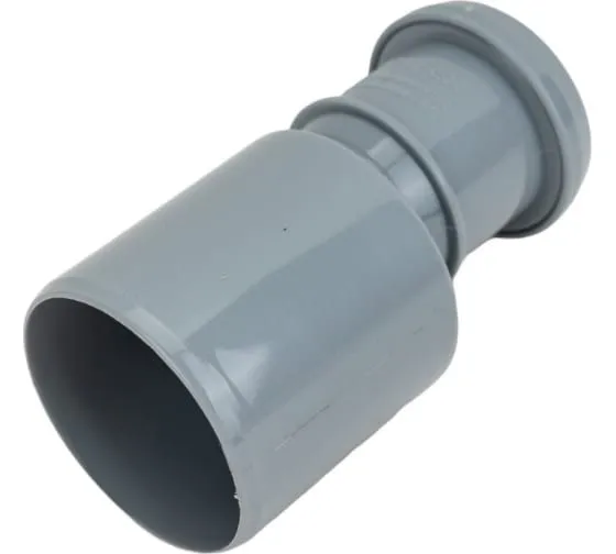 Переход PP-H эксцентрический серый Дн 50х32 б/нап в/к VALFEX 25050032