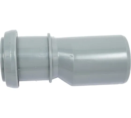 Переход PP-H эксцентрический серый Дн 40х32 б/нап в/к VALFEX 25040032