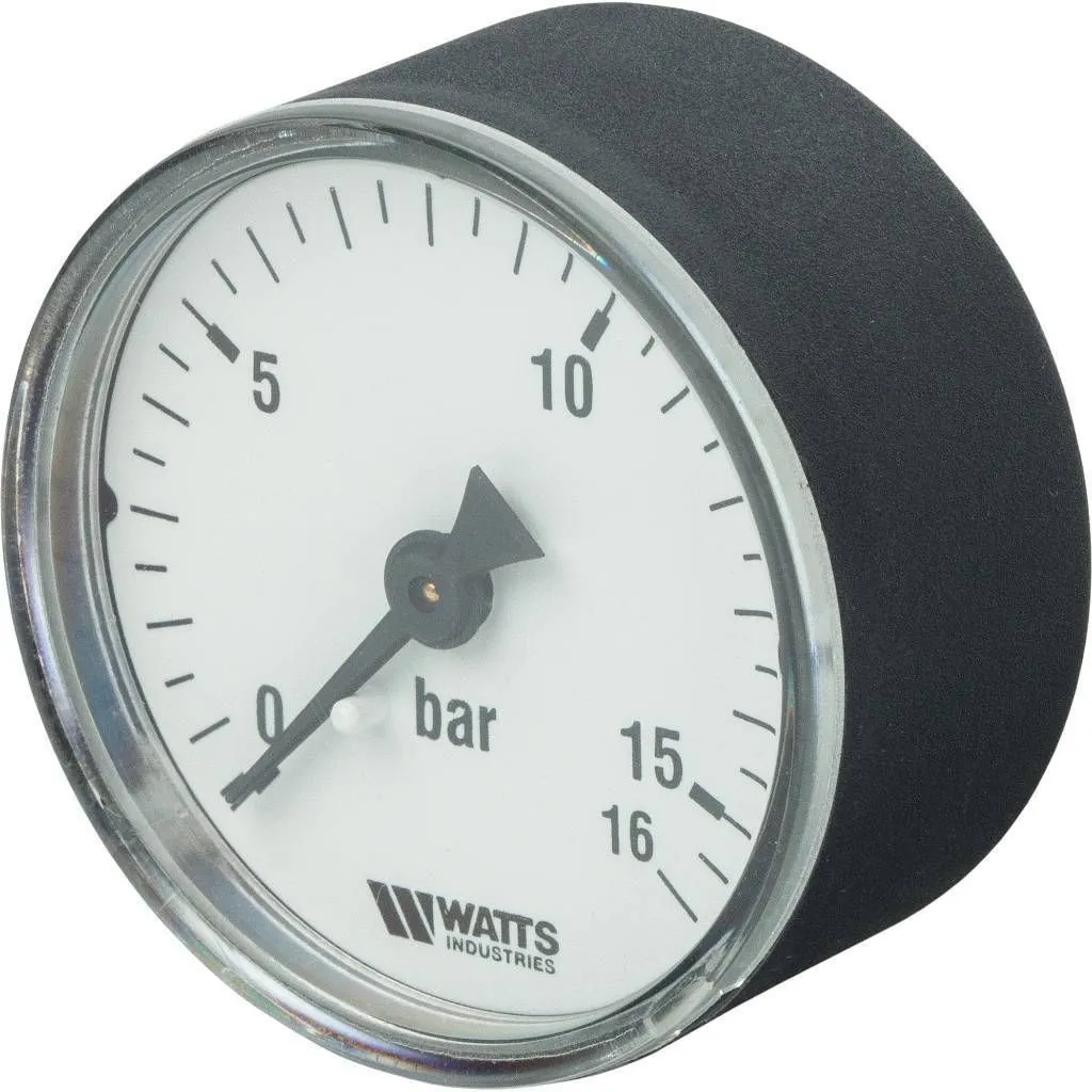Манометр аксиальный F R100 50 мм 1/4" 16 бар WATTS
