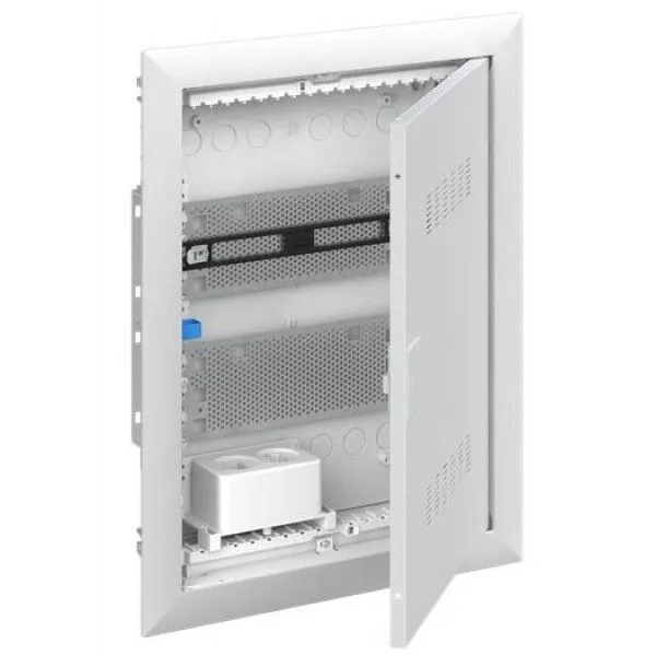 ABB UK620MV Шкаф мультимедийный с дверью с вентиляционными отверстиями и DIN-рейкой (2 ряда) 2CPX031390R9999