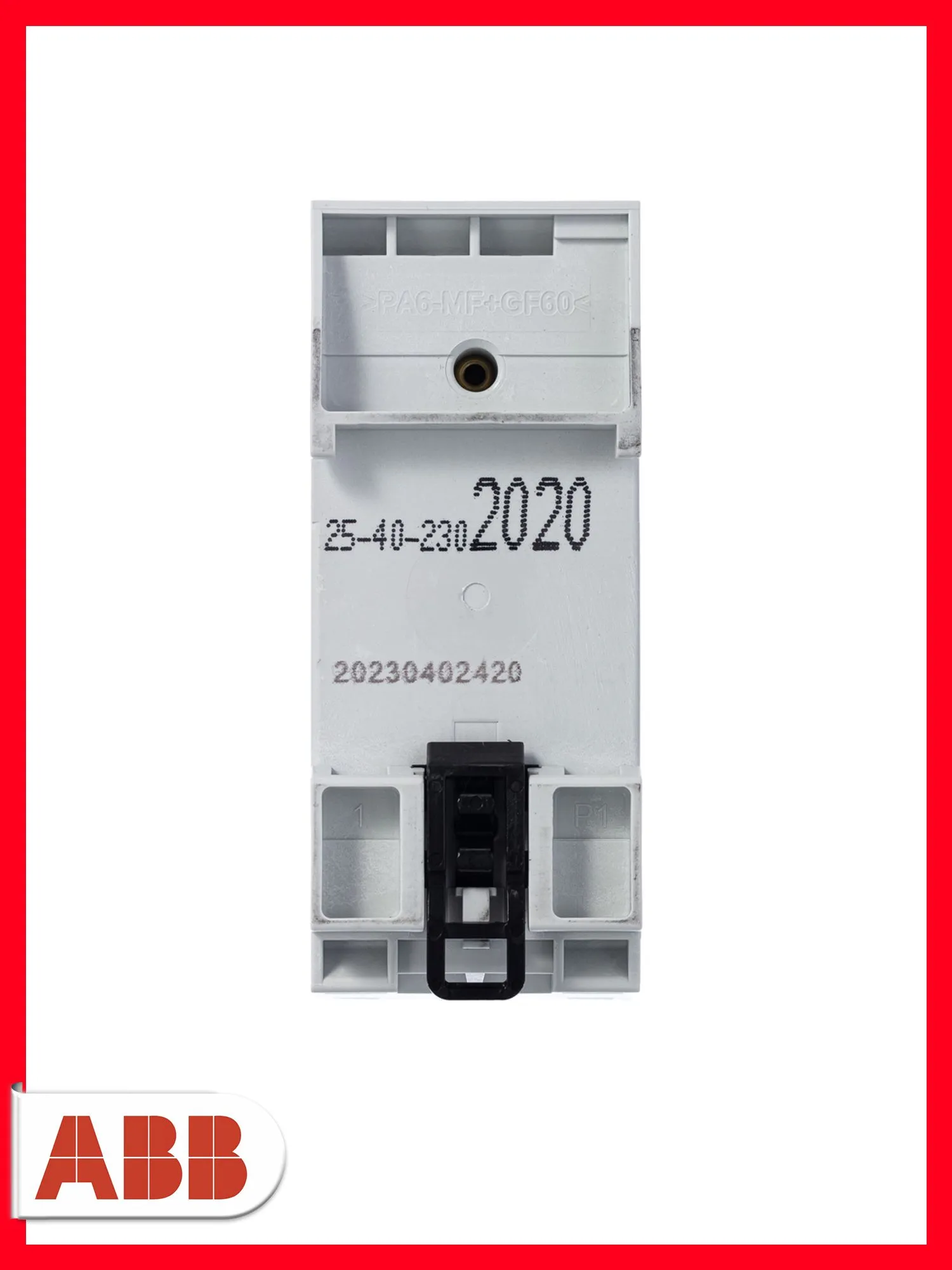 Модульный контактор ABB ESB25-40N-06, 25А 4НО, катушка 230B 1SAE231111R0640