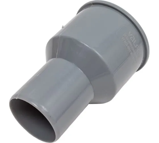 Переход PP-H на чугун серый Дн 75х50 б/нап без манжеты VALFEX 23050075