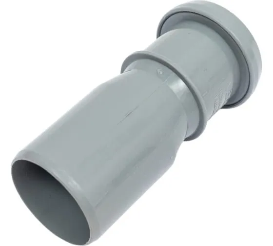 Переход PP-H эксцентрический серый Дн 40х32 б/нап в/к VALFEX 25040032
