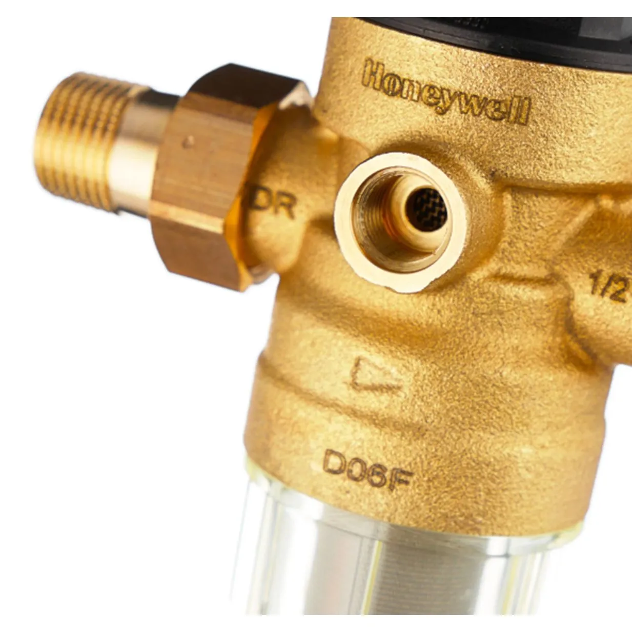 Фильтр сетчатый для холодной воды Honeywell FK06 1/2 АА с редуктором