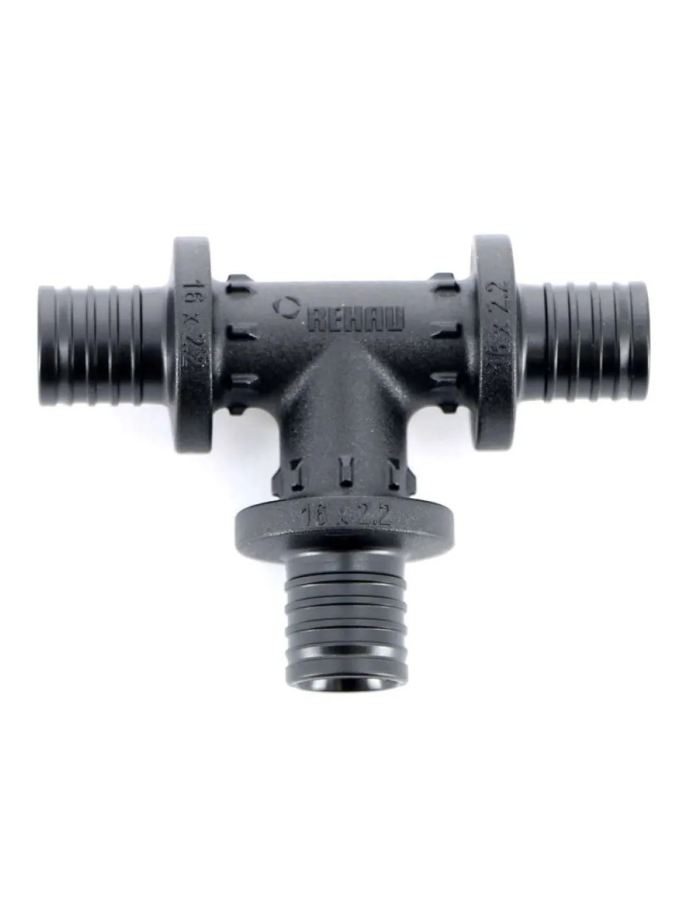 Тройник REHAU RAUTITAN PX, 16x16х16, пластик, 11600311001