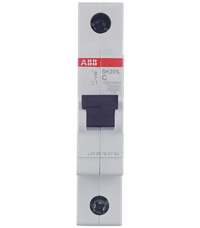 Автоматический выключатель ABB SH201L 1P 16А тип С 4,5 кА 220/380 В (1 шт.)