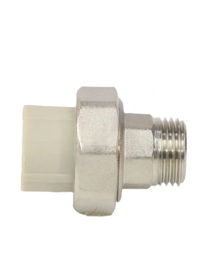 Муфта PP-R комбинированная разъемная серая Дн 32х3/4" НР VALFEX 10156220Г
