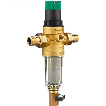 Фильтр сетчатый для холодной воды Honeywell FK06 1/2 АА с редуктором