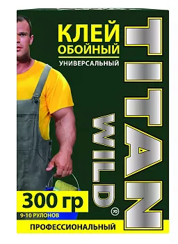 Клей для обоев Titan Wild универсальный проф. 300 гр