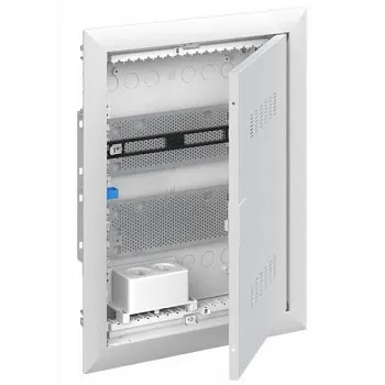 ABB UK620MV Шкаф мультимедийный с дверью с вентиляционными отверстиями и DIN-рейкой (2 ряда) 2CPX031390R9999