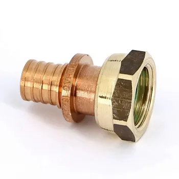 Переходник с накидной гайкой, бронзовый, 20-G 3/4 Арт. RX 13660781001; 14563381001.